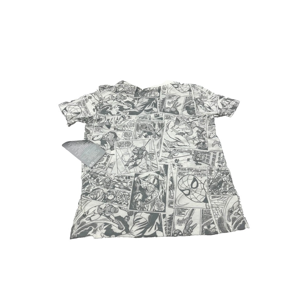 Disney Store Marvel‎ Spiderman Boys Gray & White T-Shirt XXS (2/3) New - Picture 2 of 3